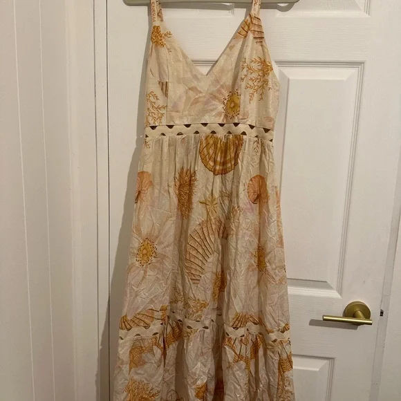 FARM Rio Beijo de sol shell sparkly dress size M - Picture 4 of 7